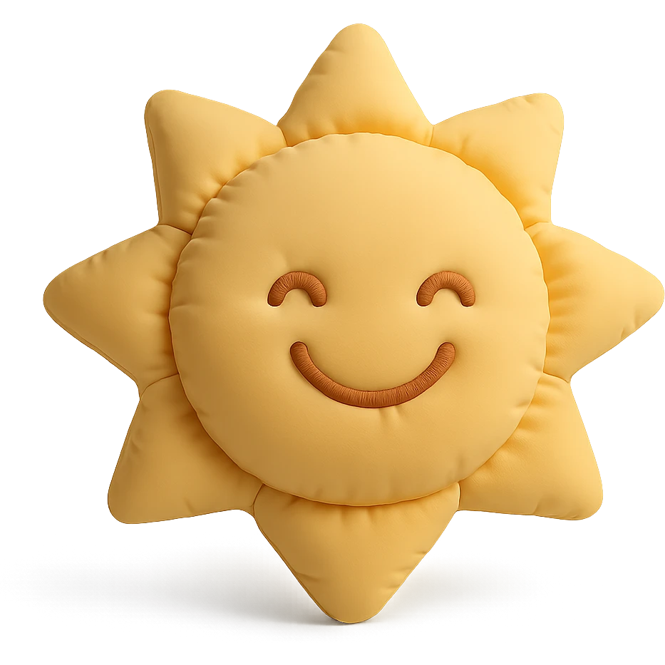 smiling sun emoji