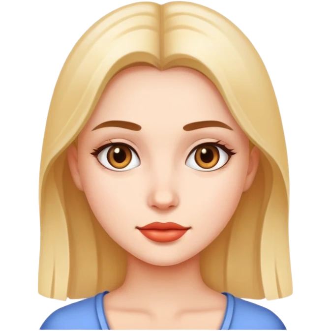 Beautiful girl emoji