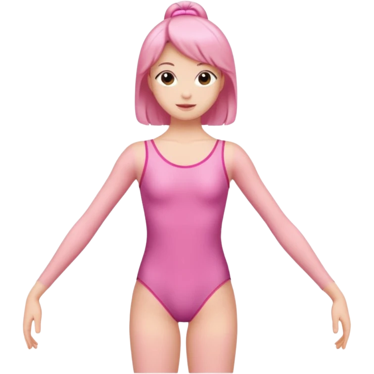 Leotard: pink
 emoji