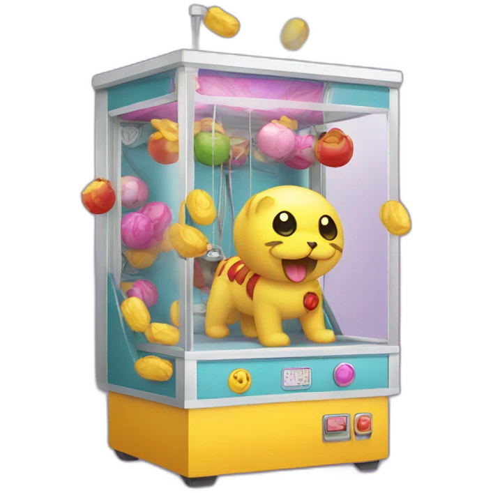 Claw machine emoji