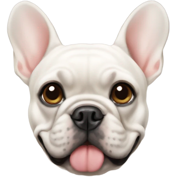 French bulldog  emoji
