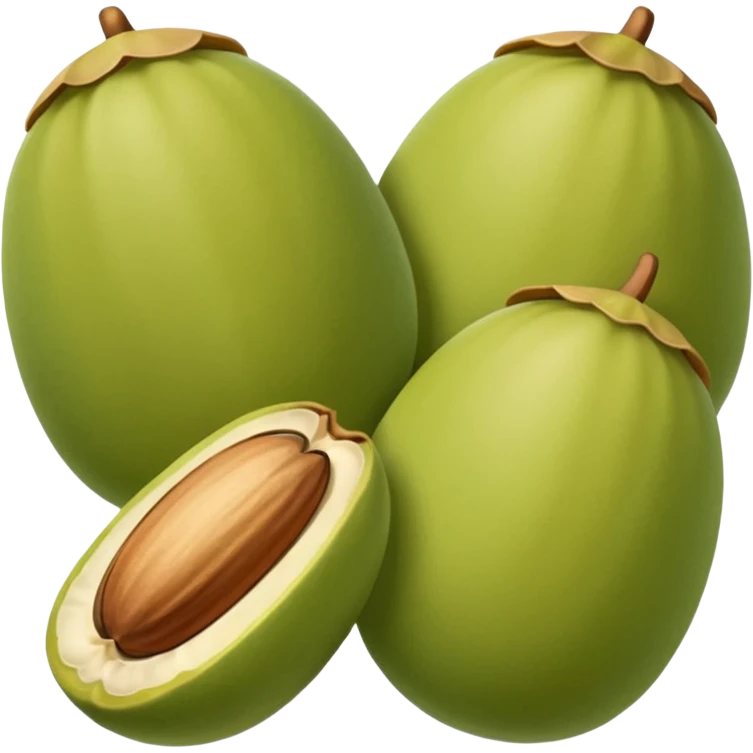 Pistachio emoji tan emoji