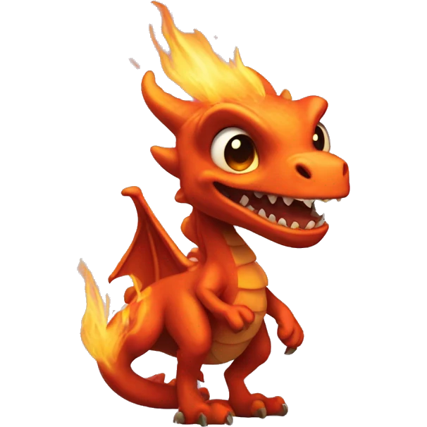 Dracaufeu emoji