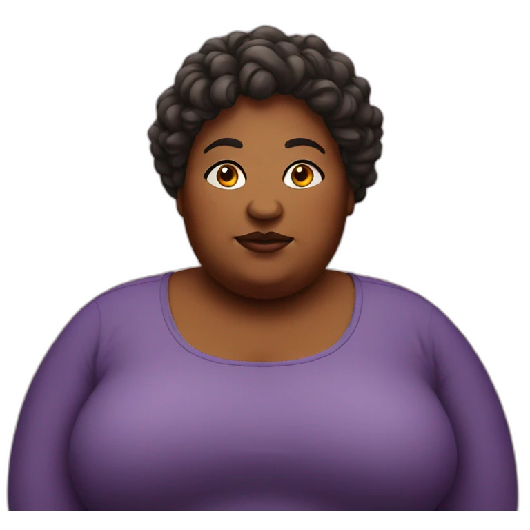 fat feminist emoji