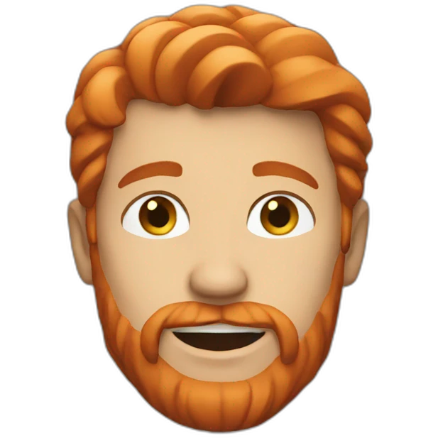 redhair cool guy emoji