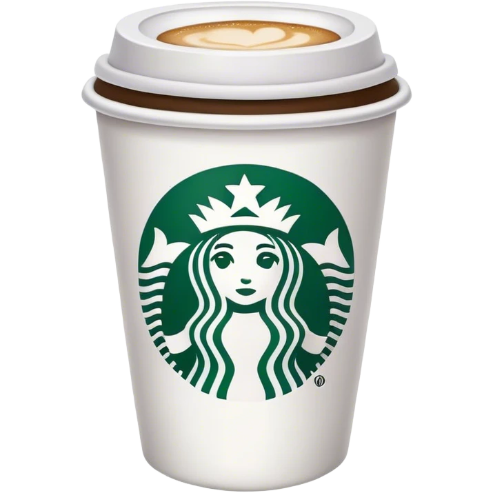 starbucks coffee cup emoji