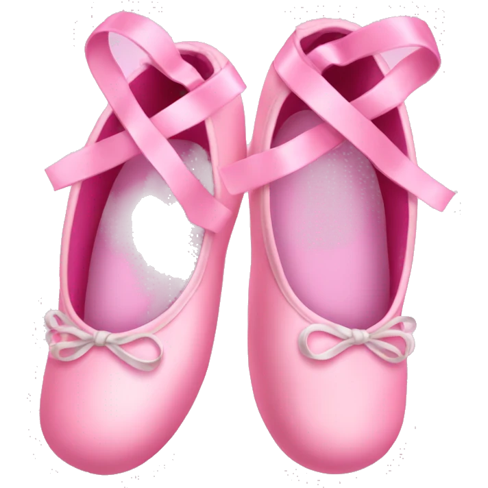 pink ballet slippers  emoji