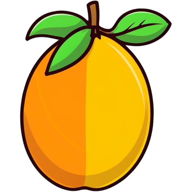 mango fruit emoji