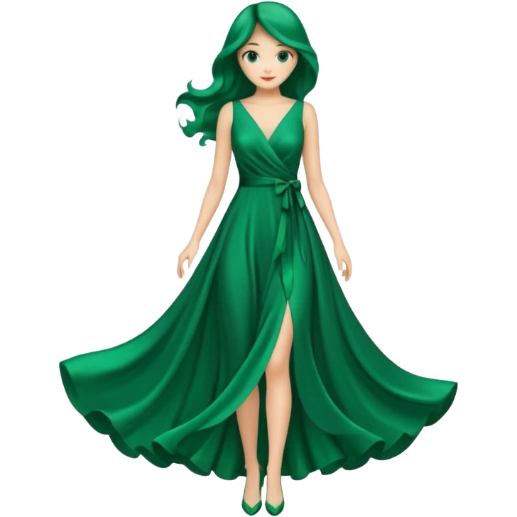 dress emoji
