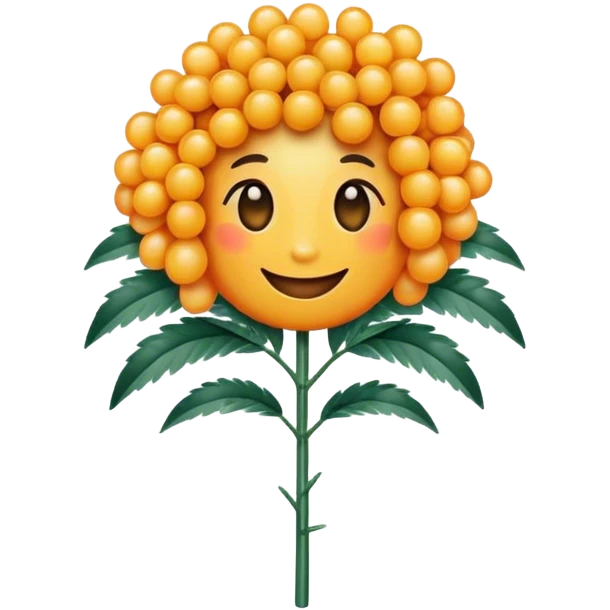 Mimosa smiling emoji