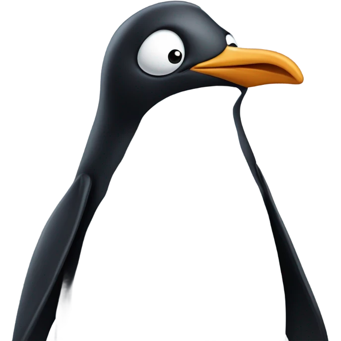 Penguin with the flu  emoji