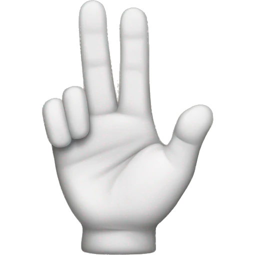 Finger emoji