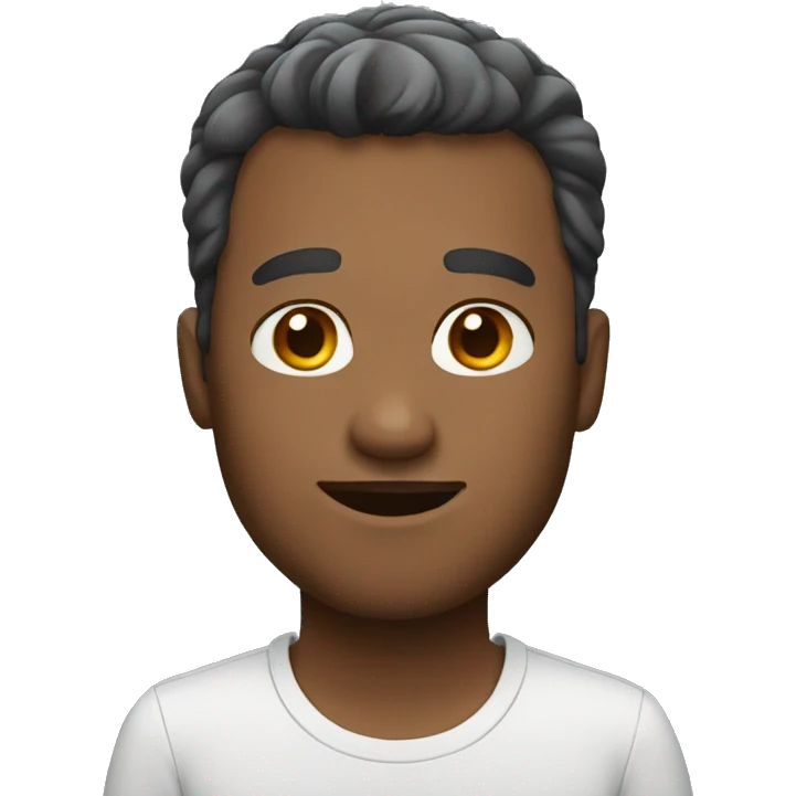 man short hair emoji