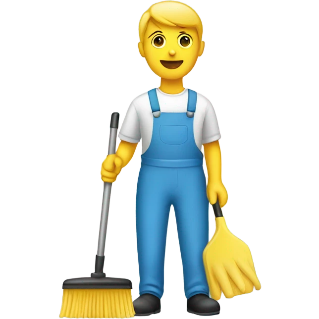 Cleaning  emoji