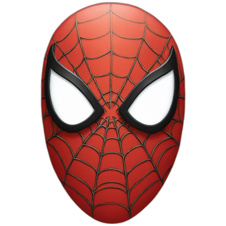 Spider man mask  emoji