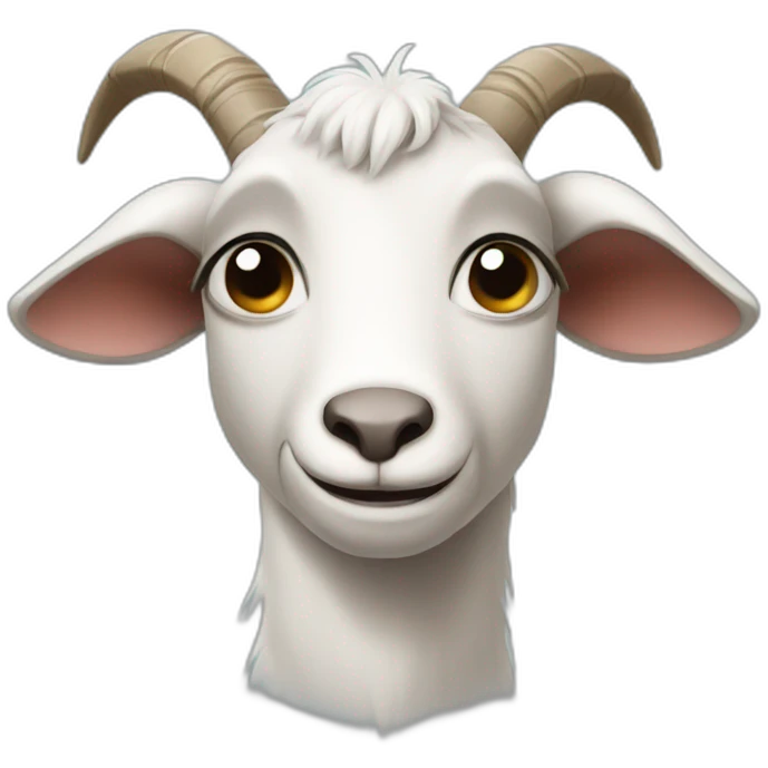 crying goat emoji