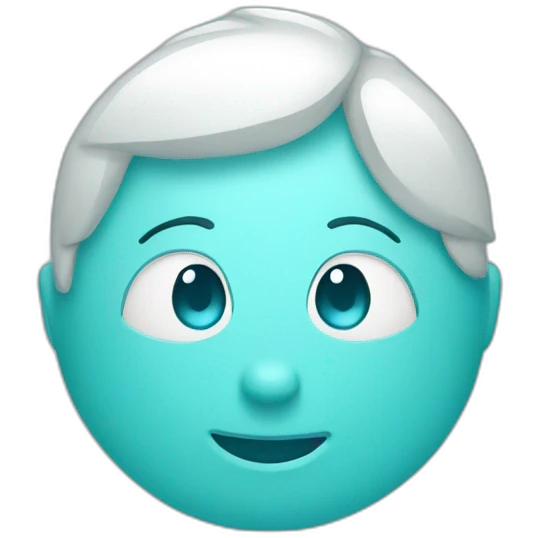 Cyan info icon emoji