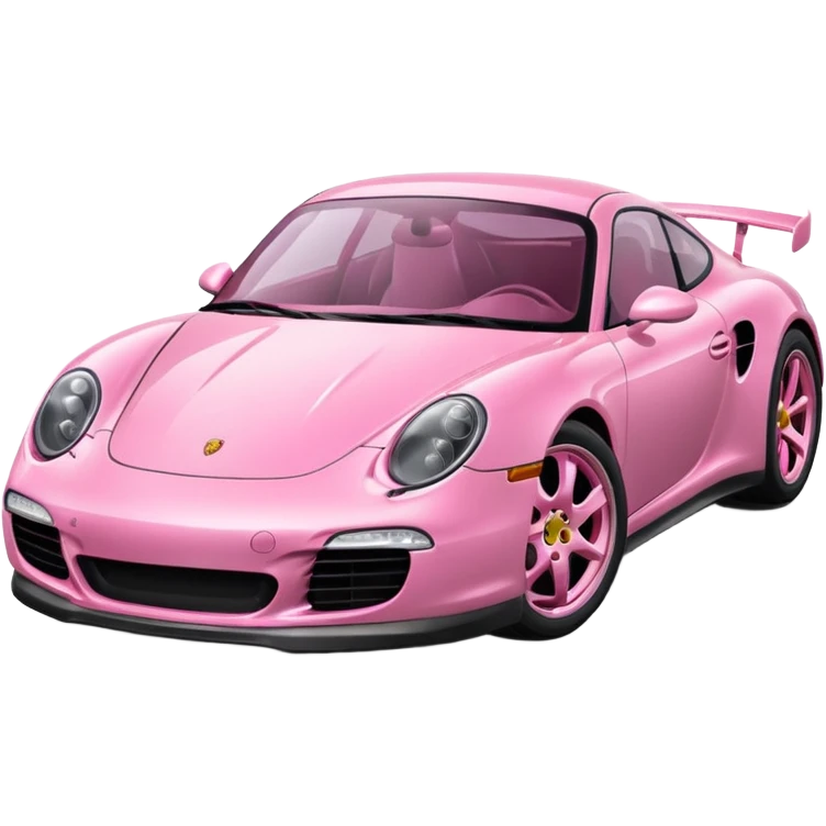 pink porsche emoji