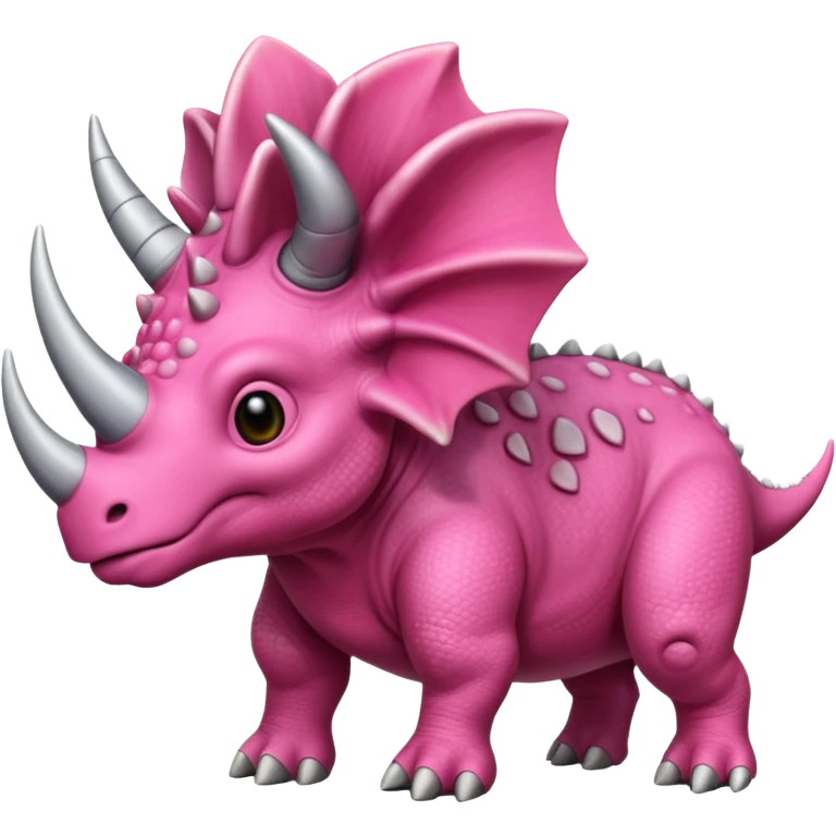Pink triceratops  emoji