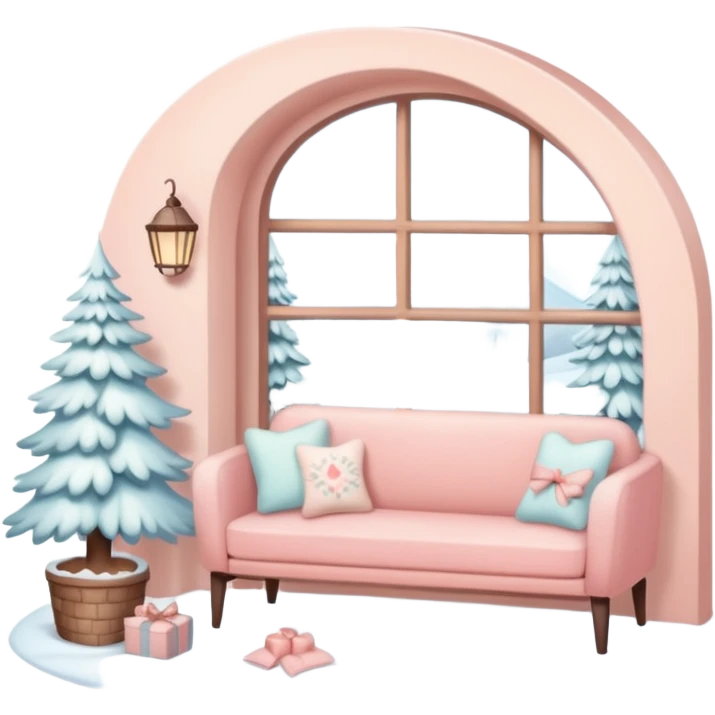 Coquette winter things vibe emoji