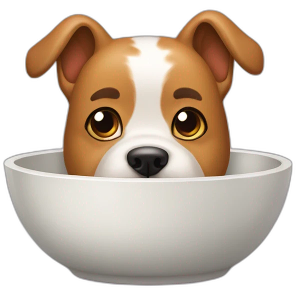 Dog’s bowl emoji