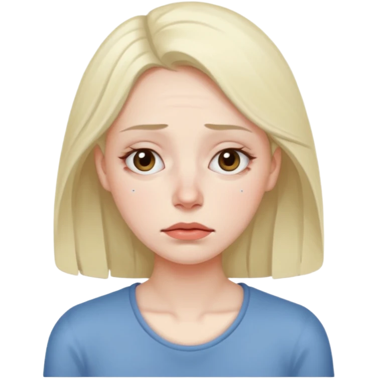 exhausted lady  emoji