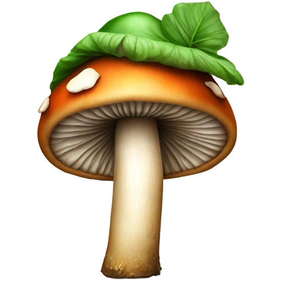 Mushroom head cigarette emoji
