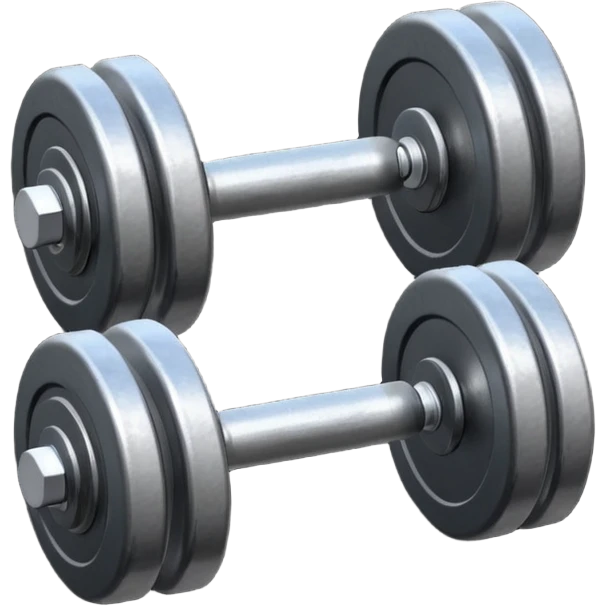 Haltère de muscu emoji