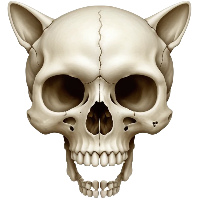 xray cat scull emoji