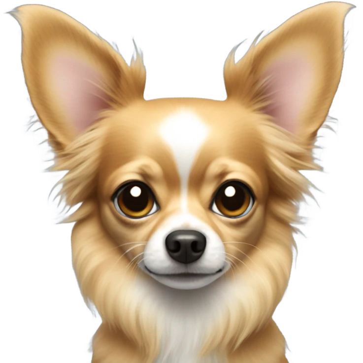 Long hair Chihuahua emoji