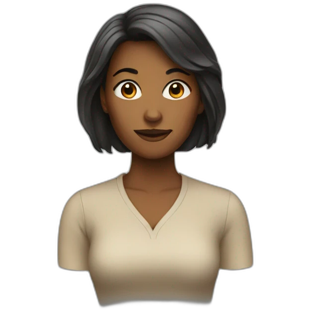 a woman emoji