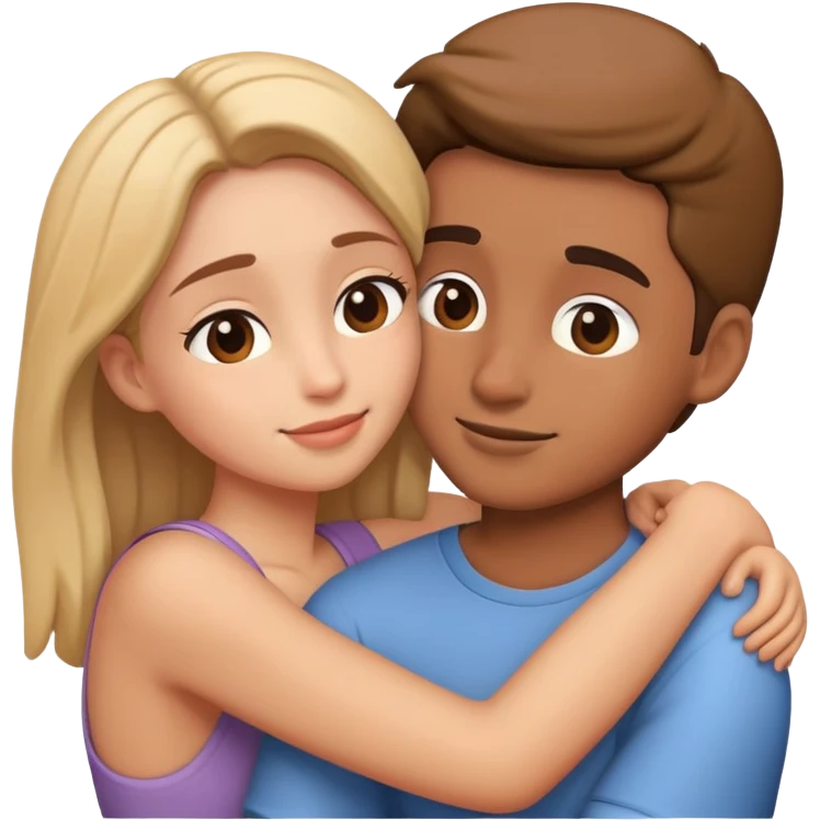 Embracing from behind  emoji