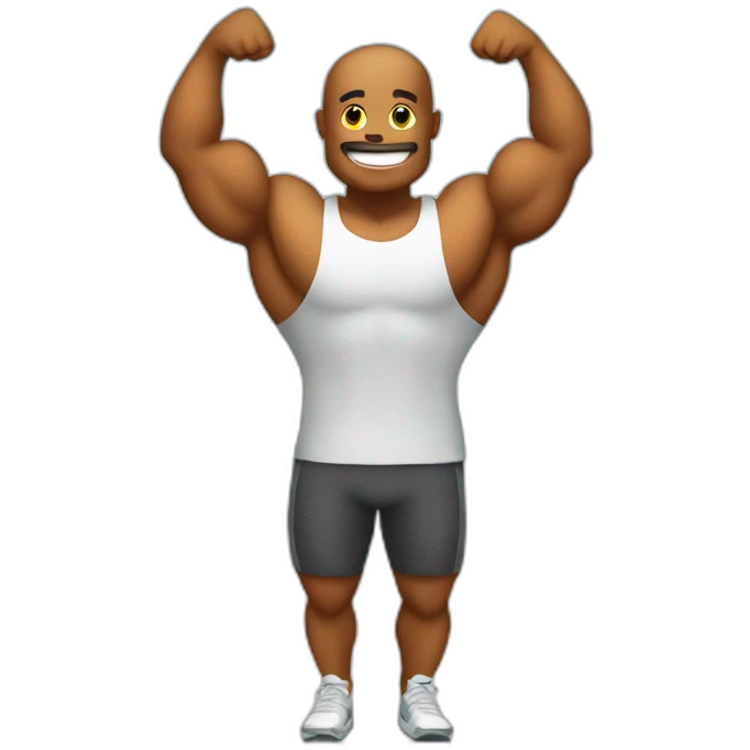 Physical fitness emoji