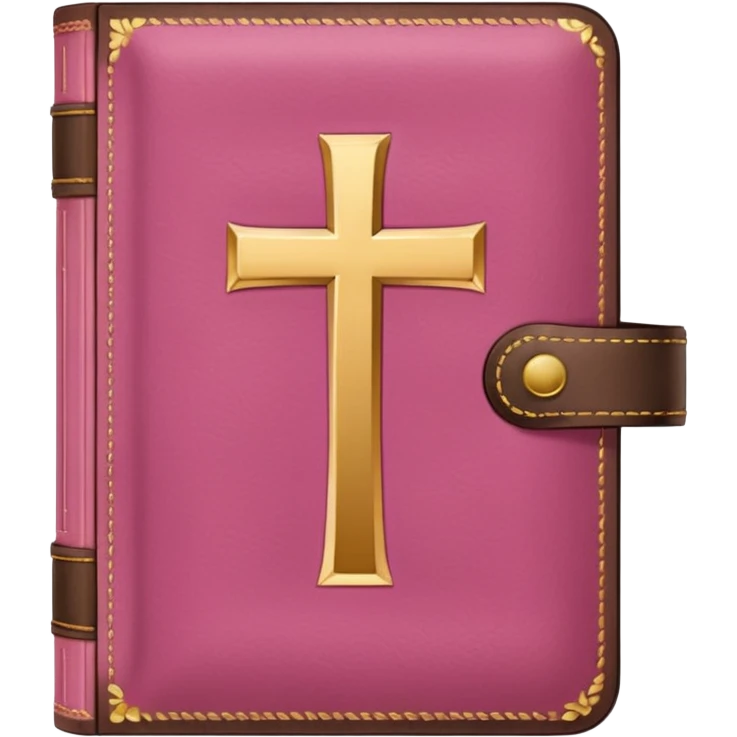 pink bible emoji
