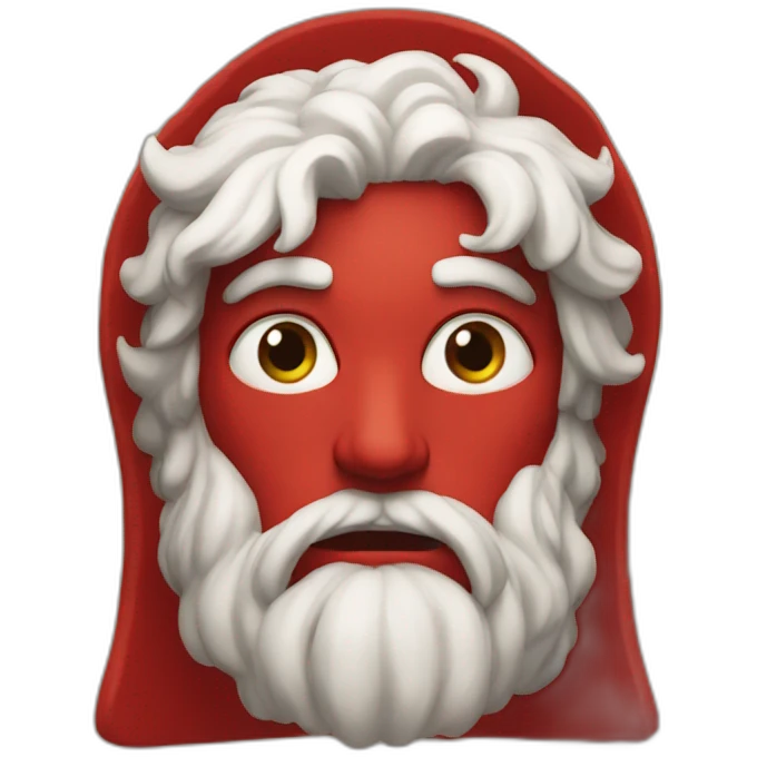 red-god emoji