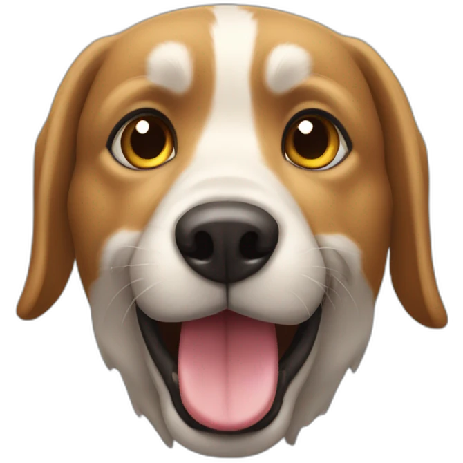PERRO CON CARA DE RATON emoji