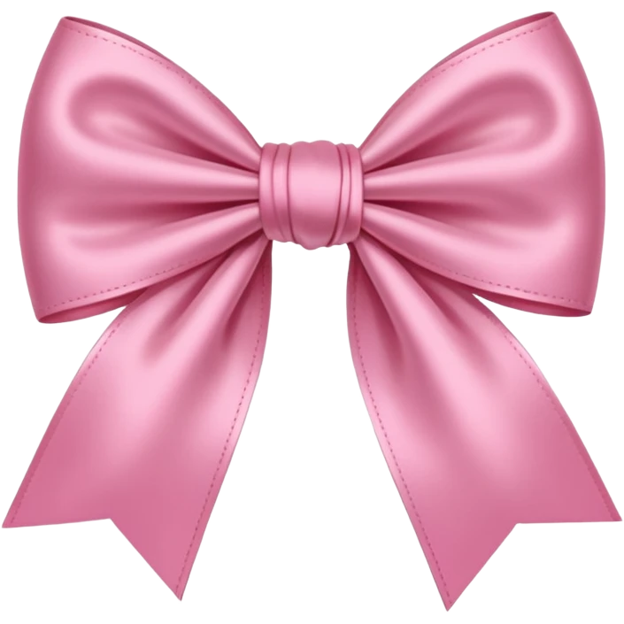 A coquette bow  emoji