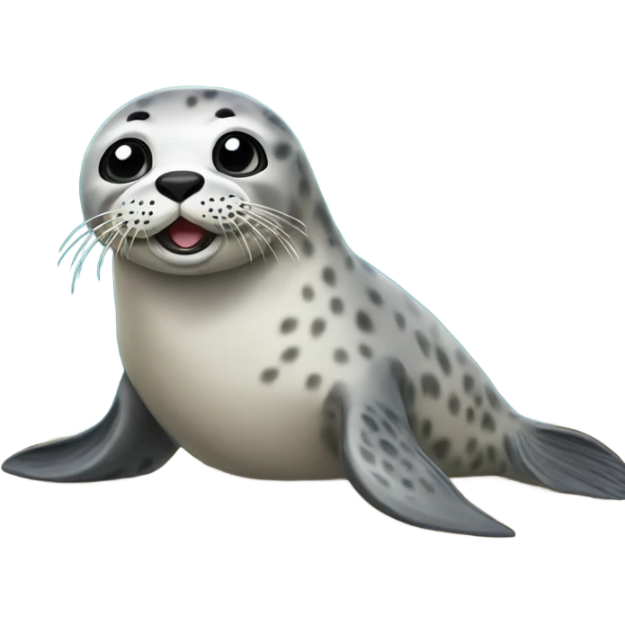 Harbor seal emoji
