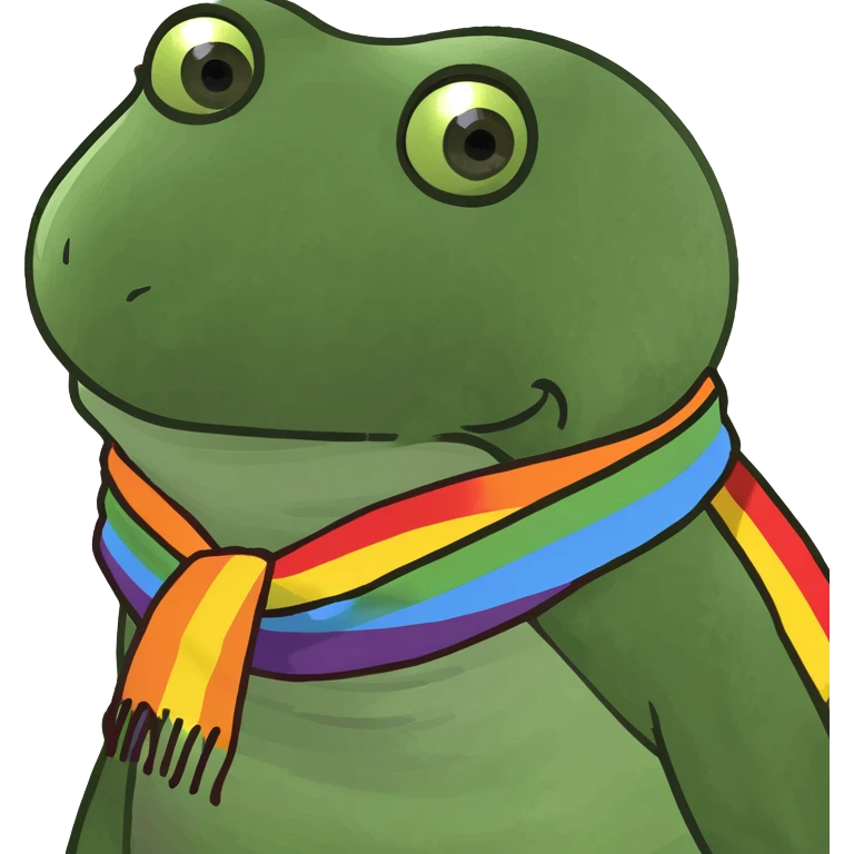 The rainbow emoji with switched colors that are pastel emoji