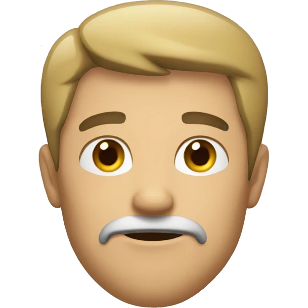 man showing no emoji