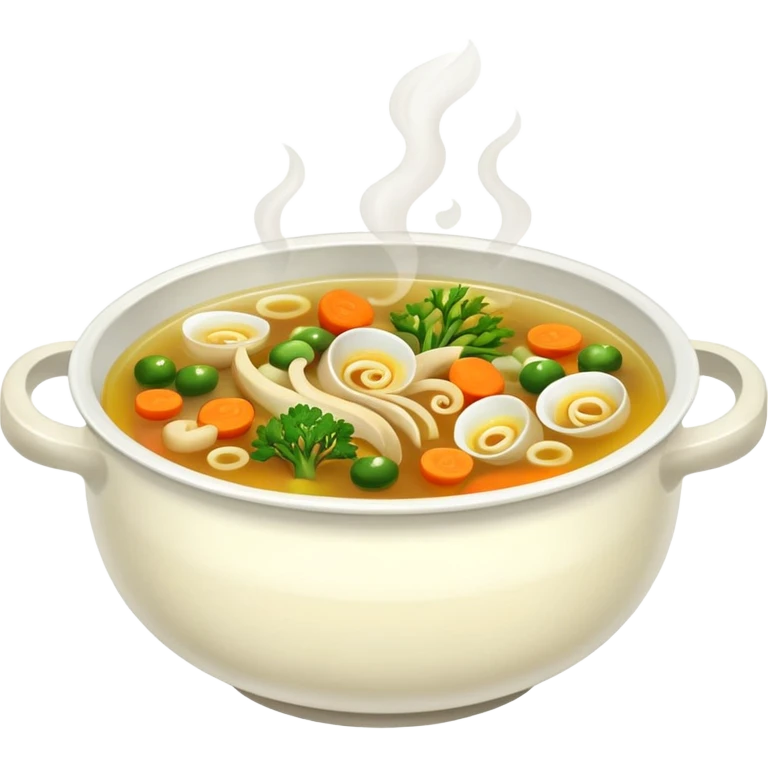 Broth, Soup. emoji
