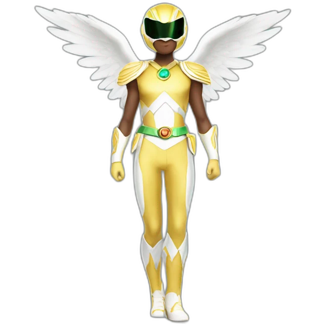angel power ranger full body emoji