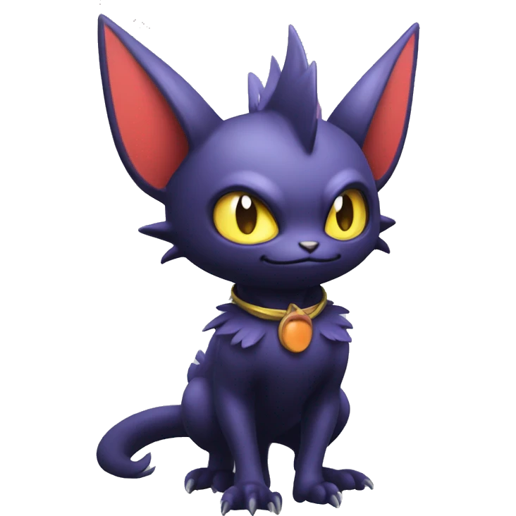  Kawaii Edgy Cool Beautiful Noibat-Nargacuga-Litten full body emoji