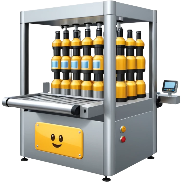 bottle labeling machine  emoji
