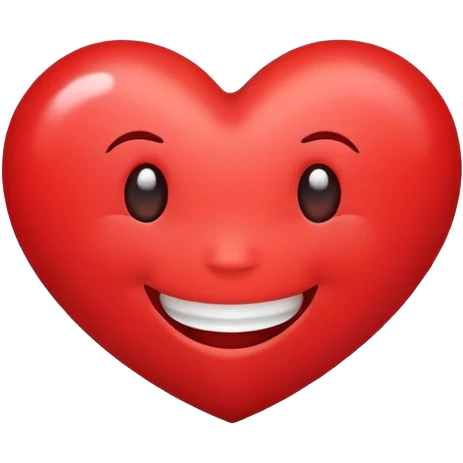 Laughing heart emoji