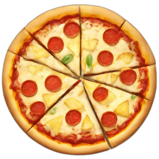 pizza and chips emoji