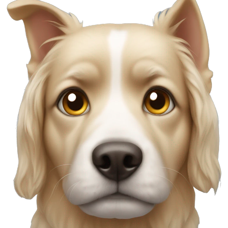 Dog with love eyes emoji