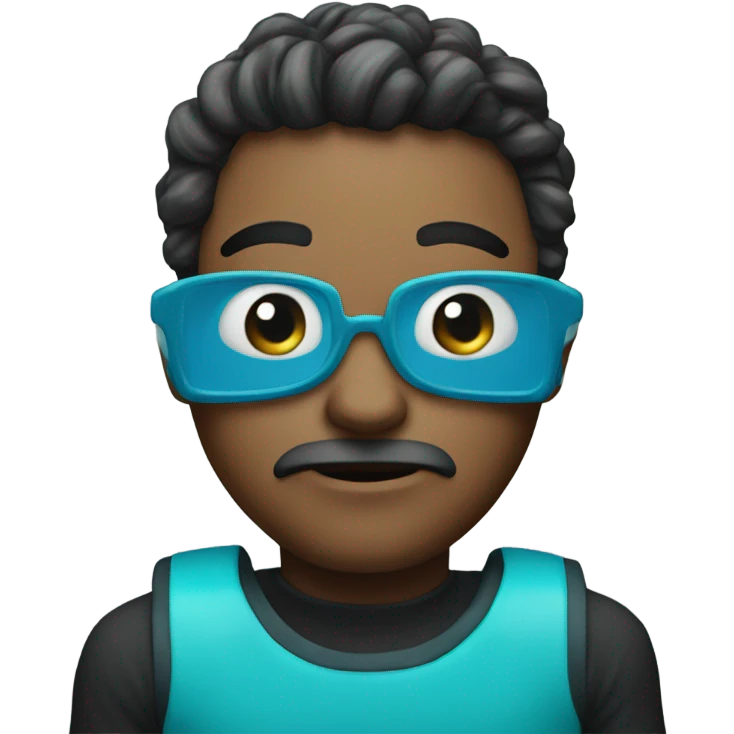 cyan sprite  emoji