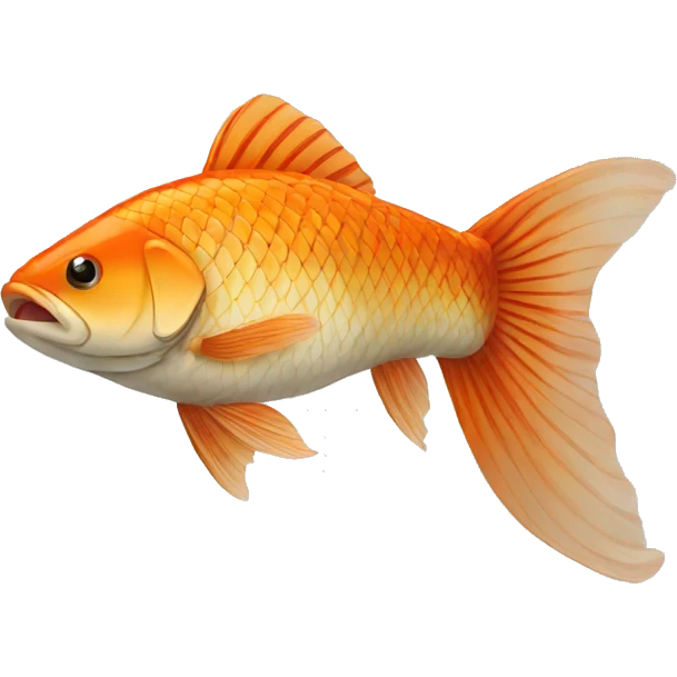 elegant carp emoji