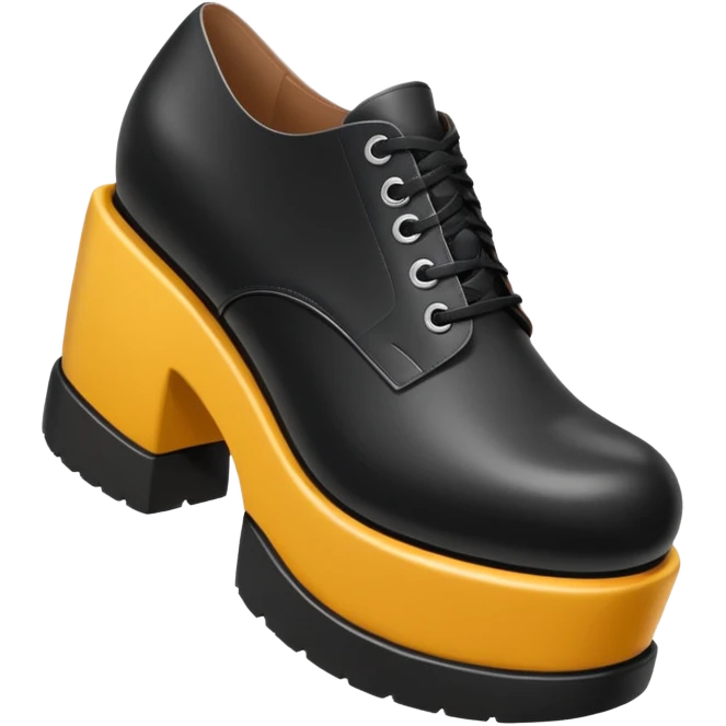 giant platform shoe emoji